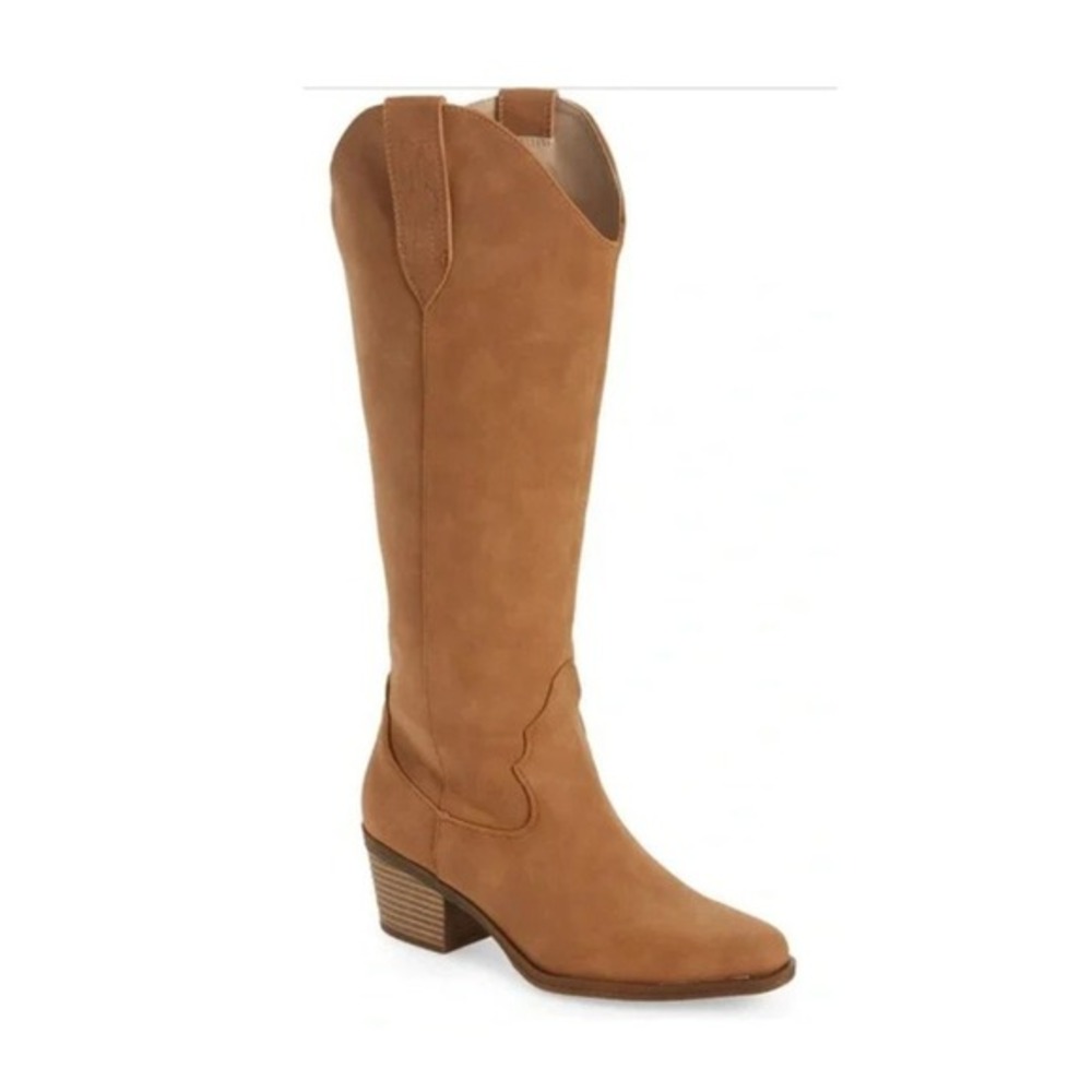 BP Women's Willa Western Boot Brown Chestnut Size 10M